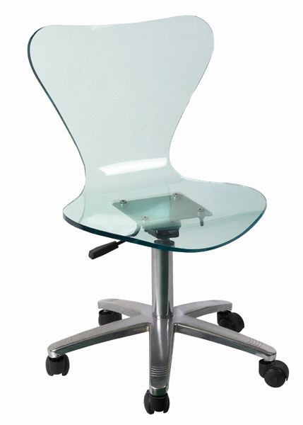 acrylic desk chair