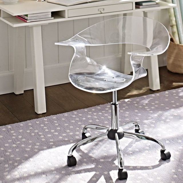 acrylic desk chair office chairs