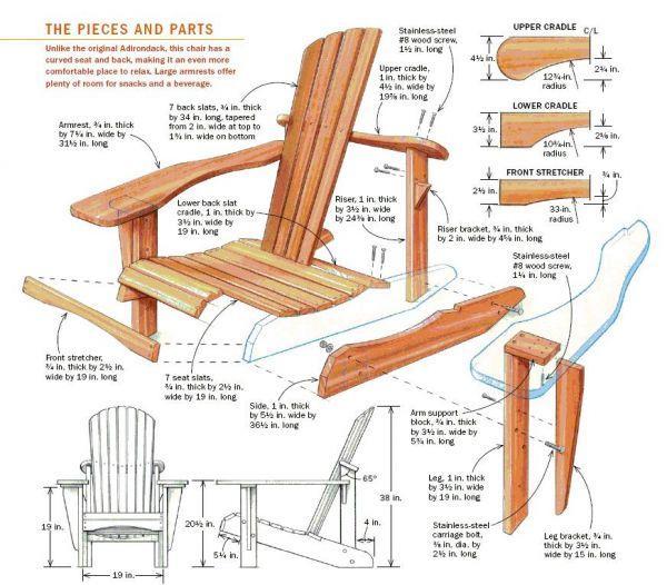adirondack chair plans pdf