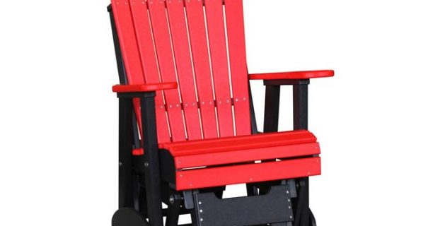 adirondack glider chair adirondack glider chair red black