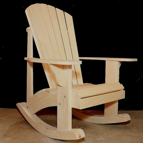 adirondack rocking chair plans