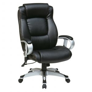 adjustable office chair office star leather seating with adjustable arms and height