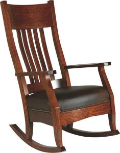 amish rocking chair pid amish mission rocker with optional footstool