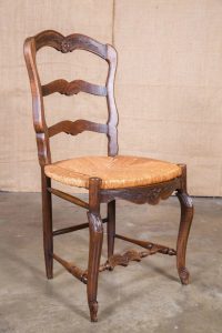 antique ladderback chair lfa