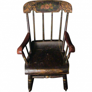 antique rocking chair w l
