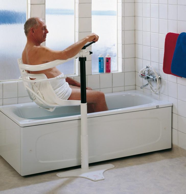 hydraulic bath chair