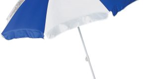 beach chair umbrella i royal white