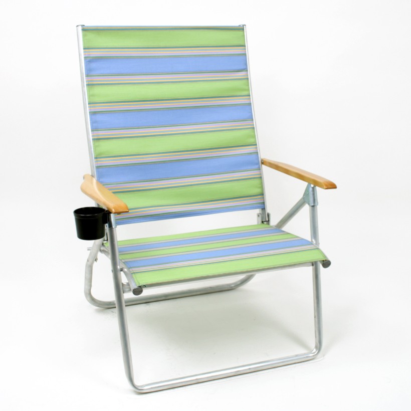 beach chair with cupholder