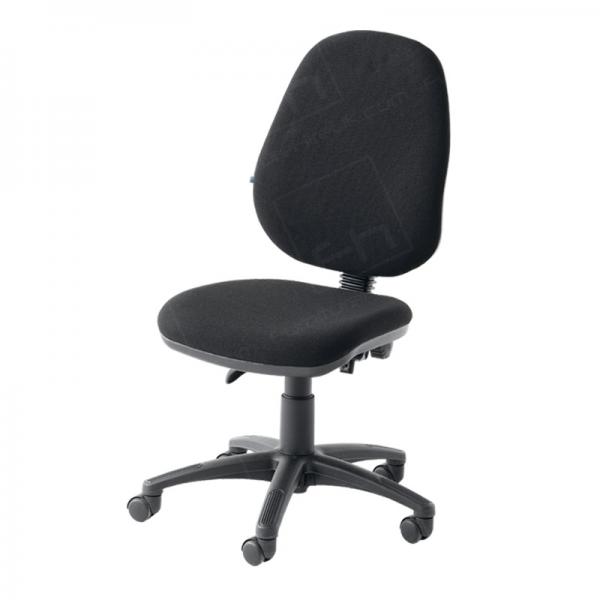 black office chair black operators chair without arms