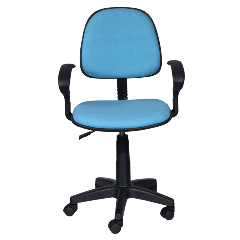 blue desk chair