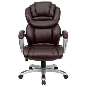 brown office chair l