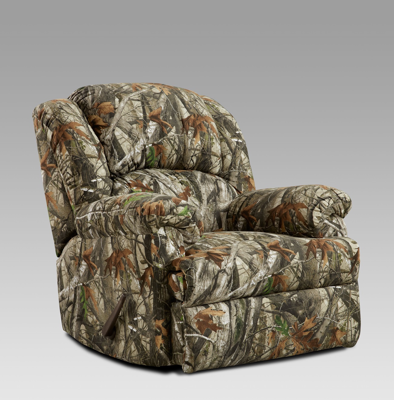 camouflage reclining chair