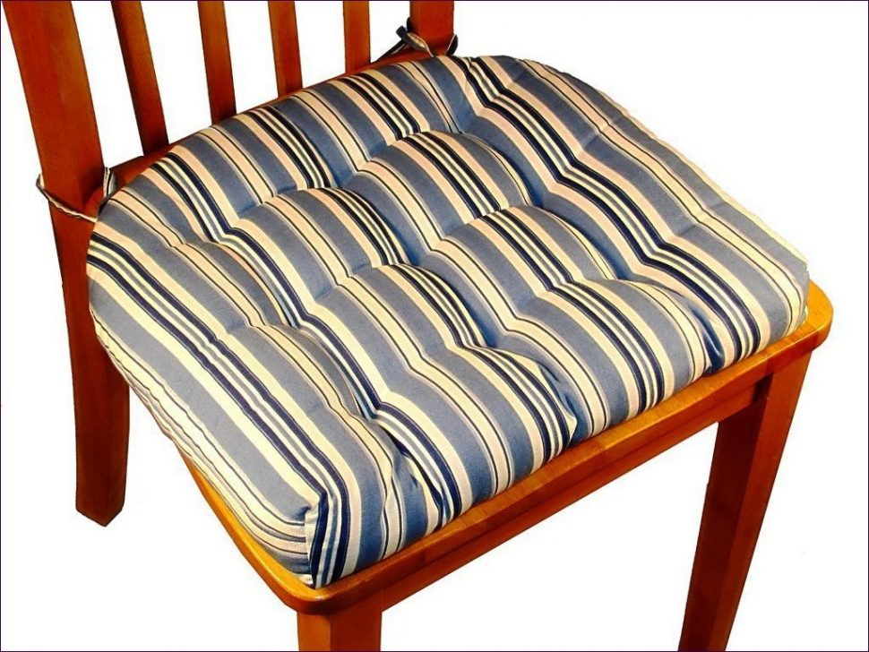 chair pads with ties
