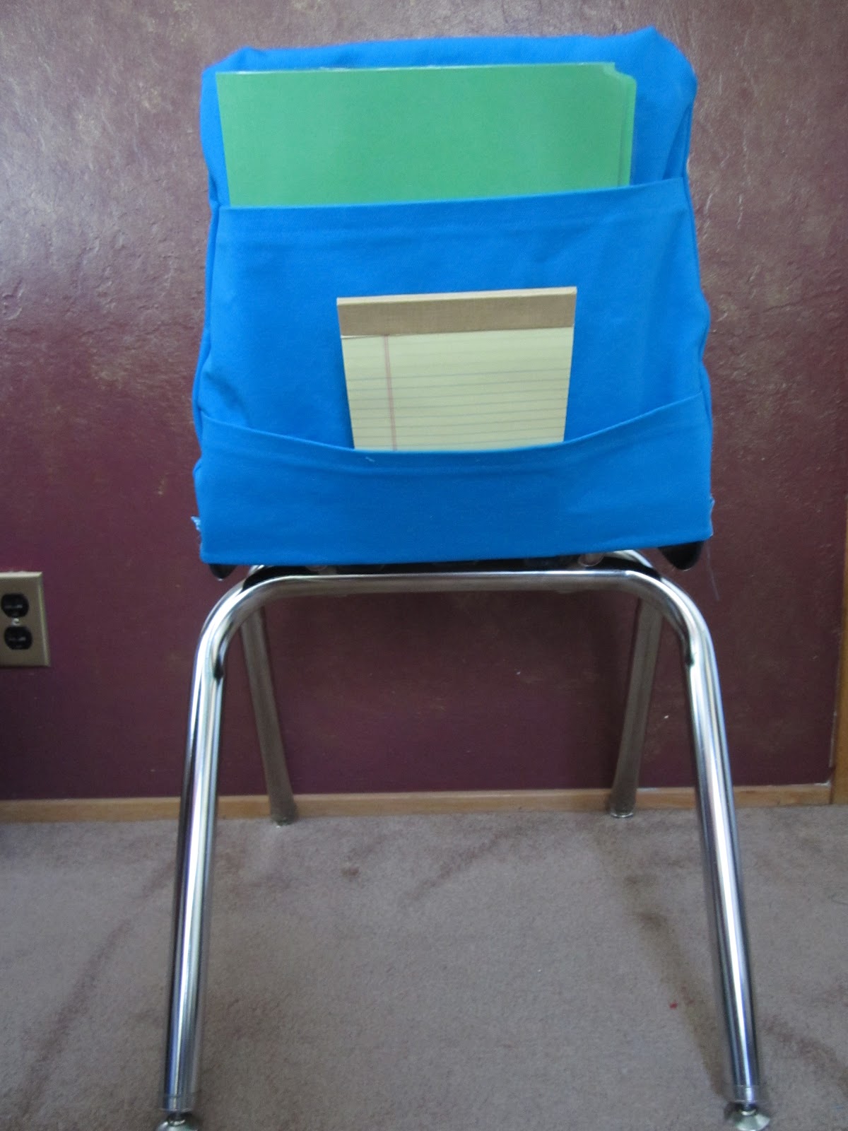 chair pockets for classrooms