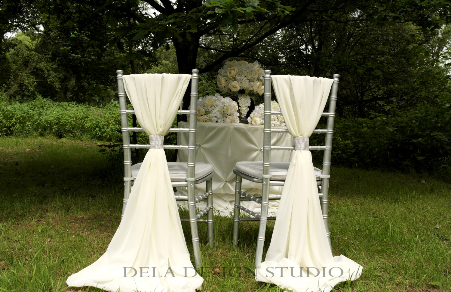 chair sash for wedding