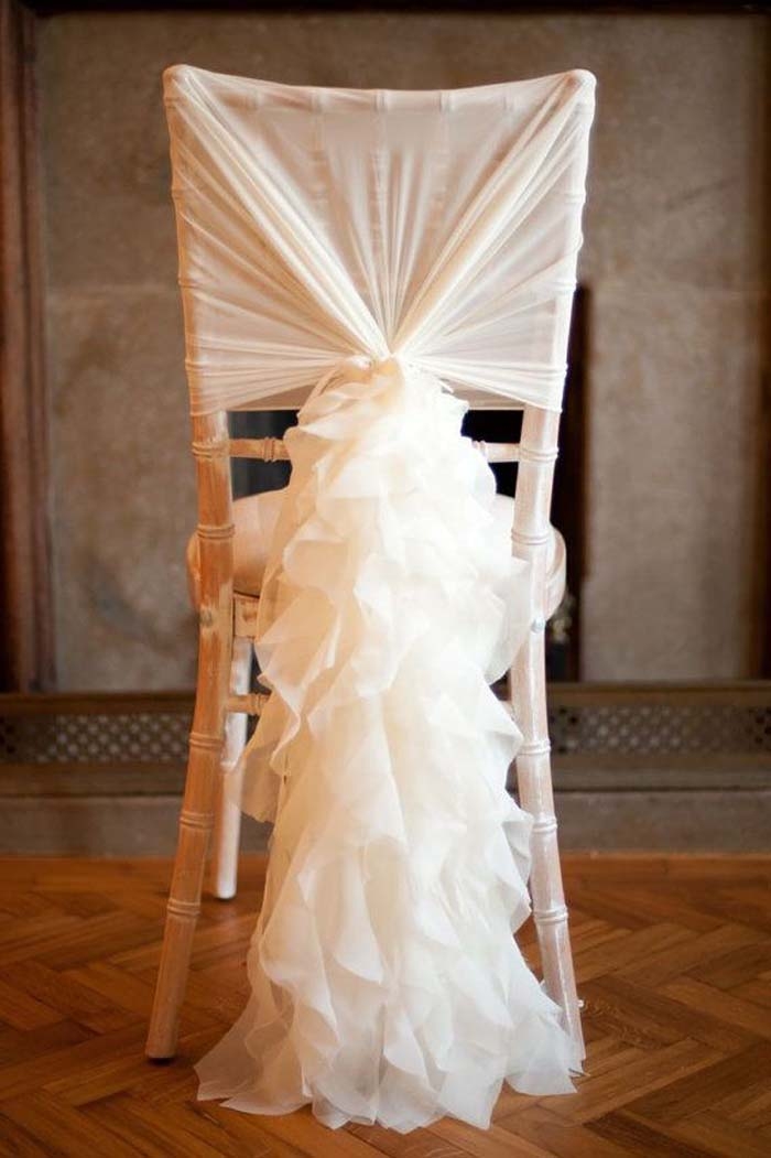 chair sash for wedding