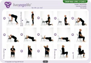 chair yoga poses for seniors chair yoga level class