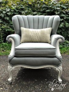 channel back chair linen channel back chair
