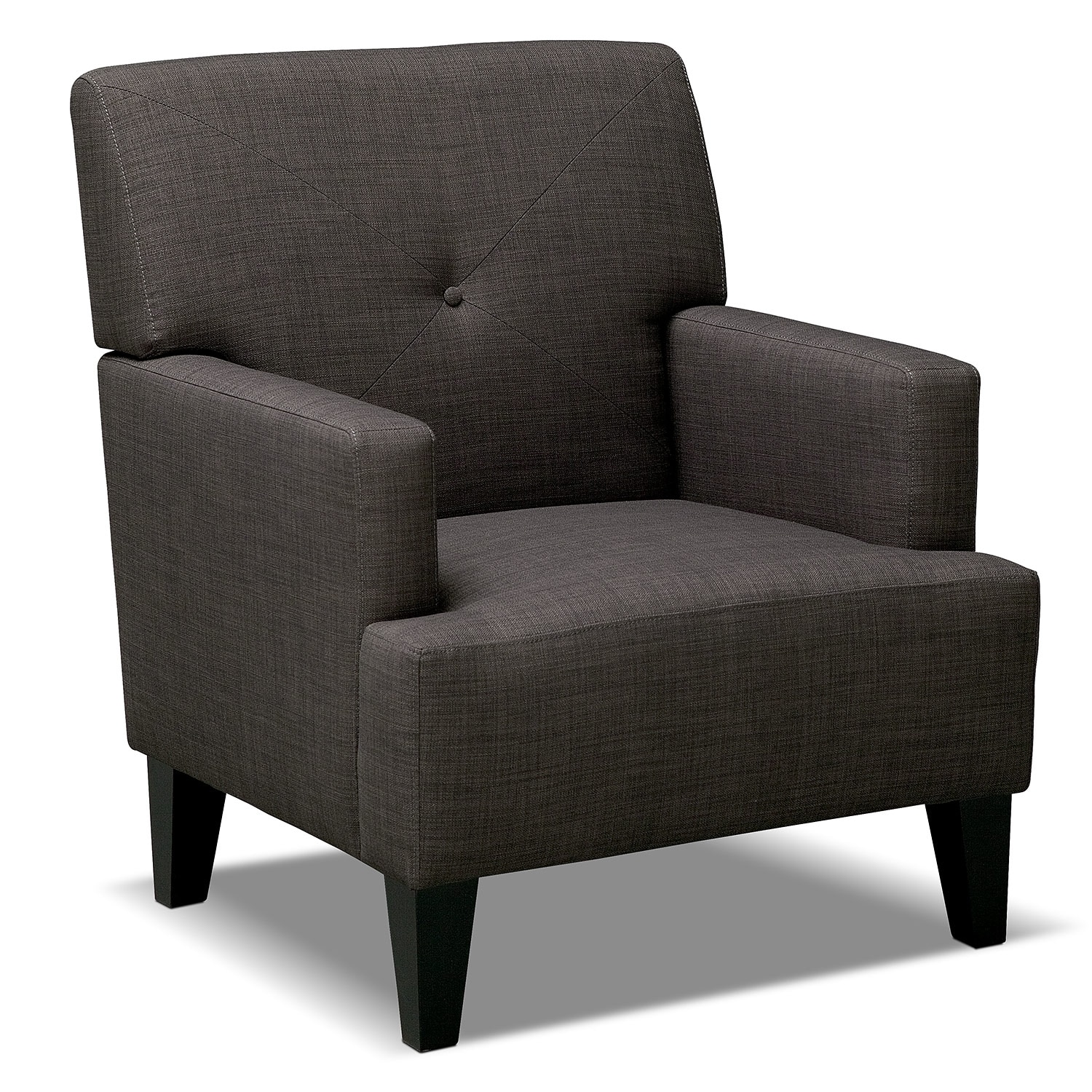 charcoal accent chair