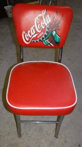 coca cola table and chair l