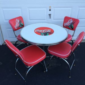 coca cola table and chair s l