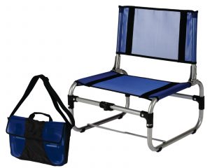 compact folding chair travelchair larrychair blue