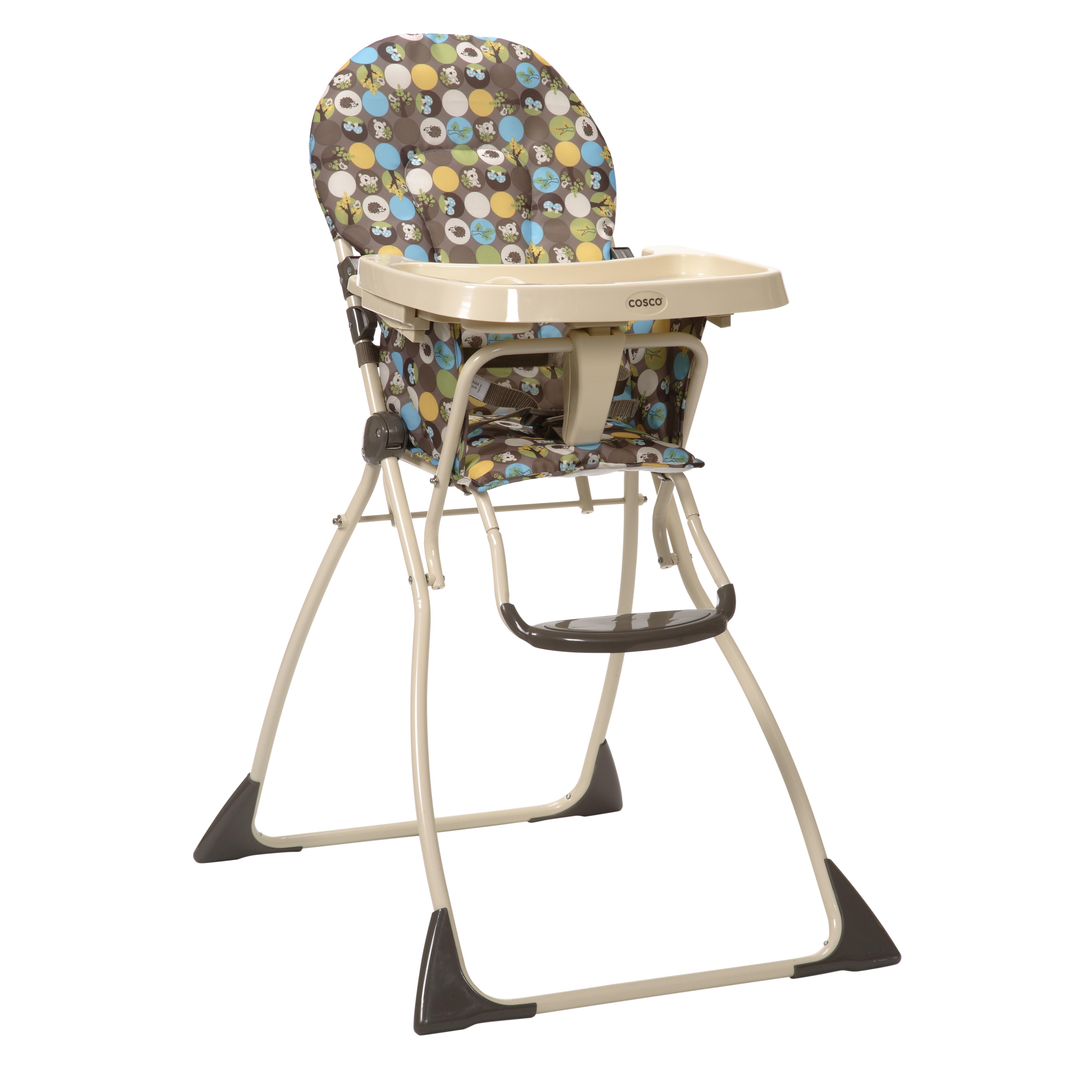 cosco high chair awv cosco flat fold high chair into the