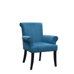dark blue accent chair l