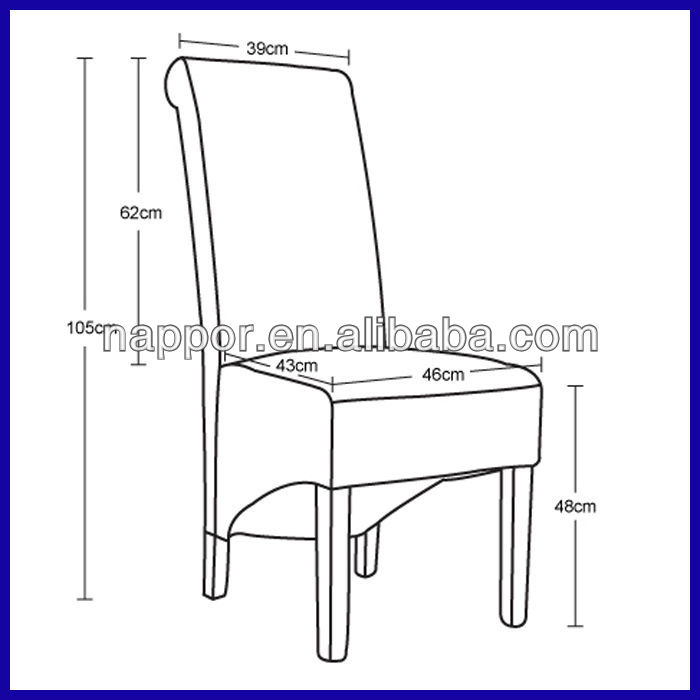 dining chair height