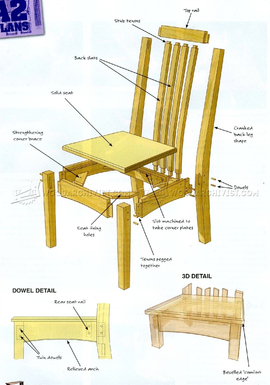 dining chair plans