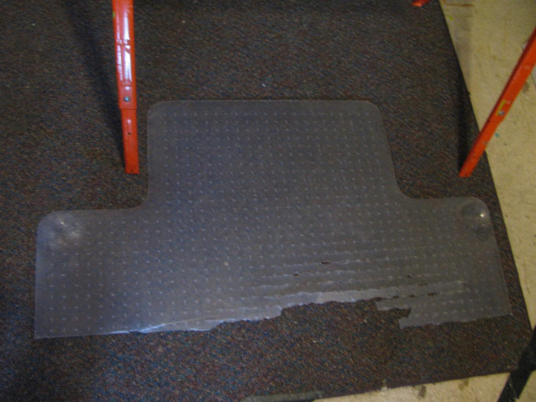 diy chair mat