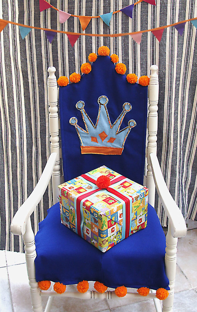 diy throne chair