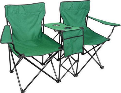 double camping chair