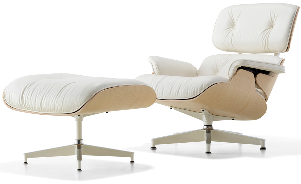 eames chair and ottoman