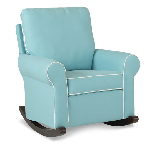 fabric rocking chair
