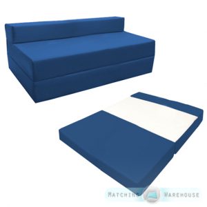 fold bed chair zbd b blue