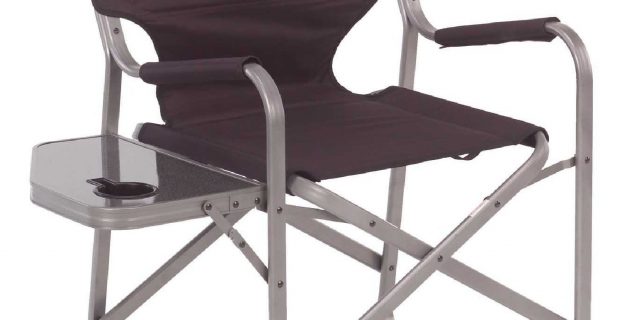 folding camping chair coleman deck chair with table