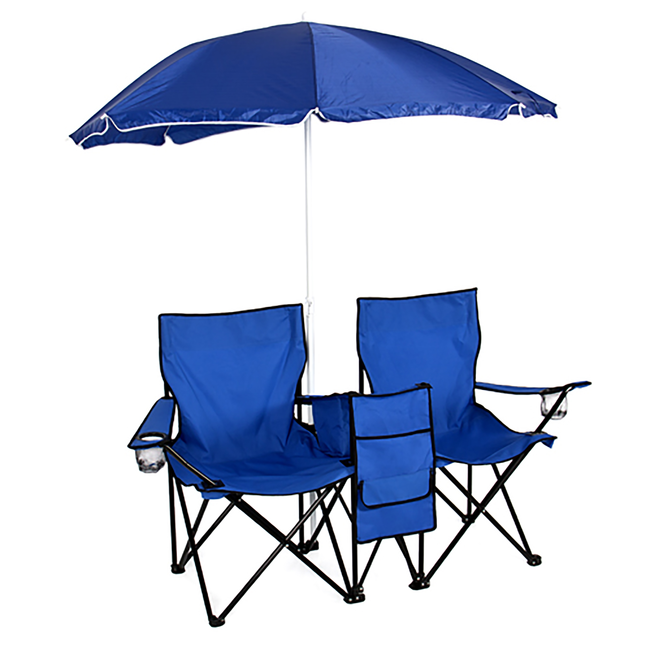 folding chair with umbrella