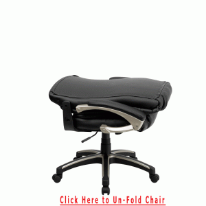 folding desk chair high back folding black leather executive swivel office chair bt h gg