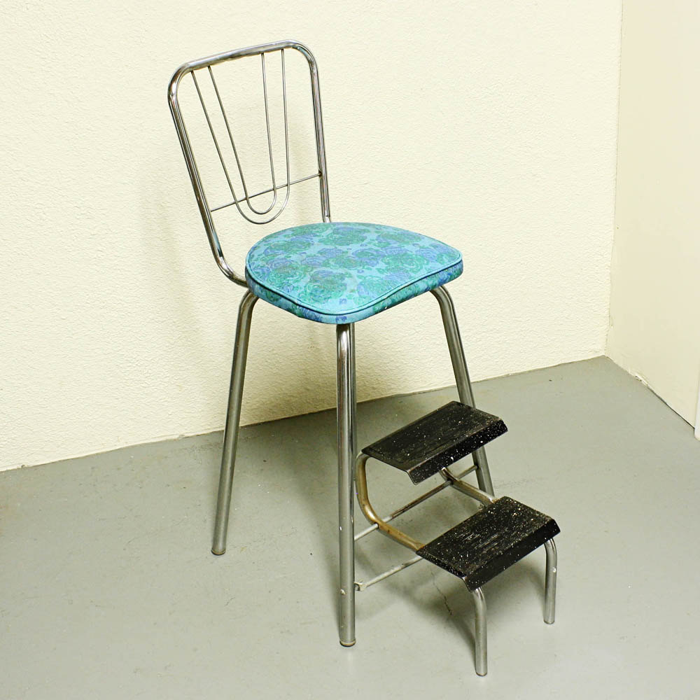folding step stool chair