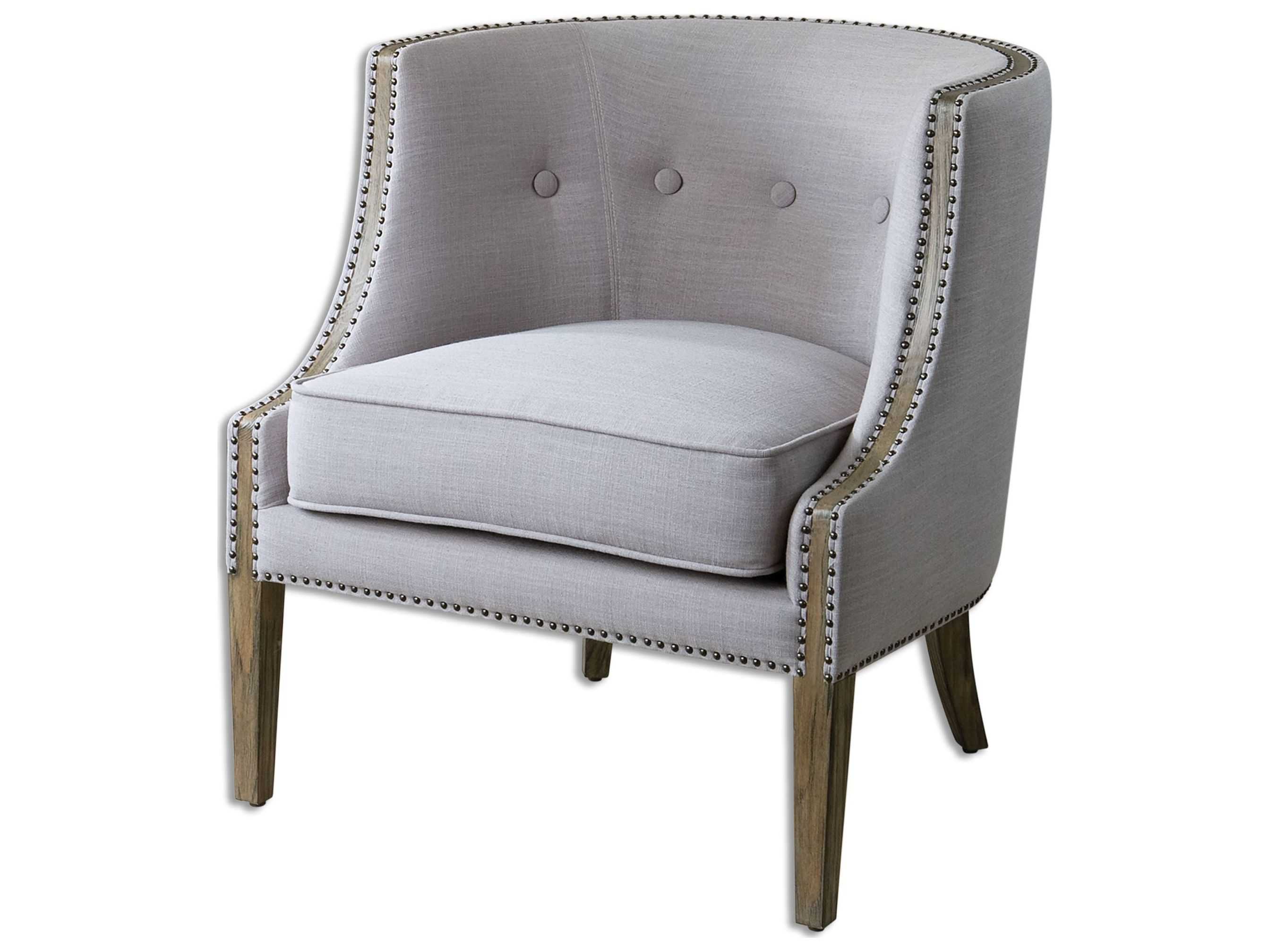 gray accent chair