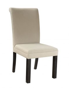 gray parsons chair standard furniture gateway grey parsons chair in dark chicory brown