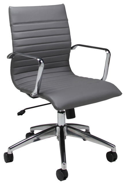 grey desk chair