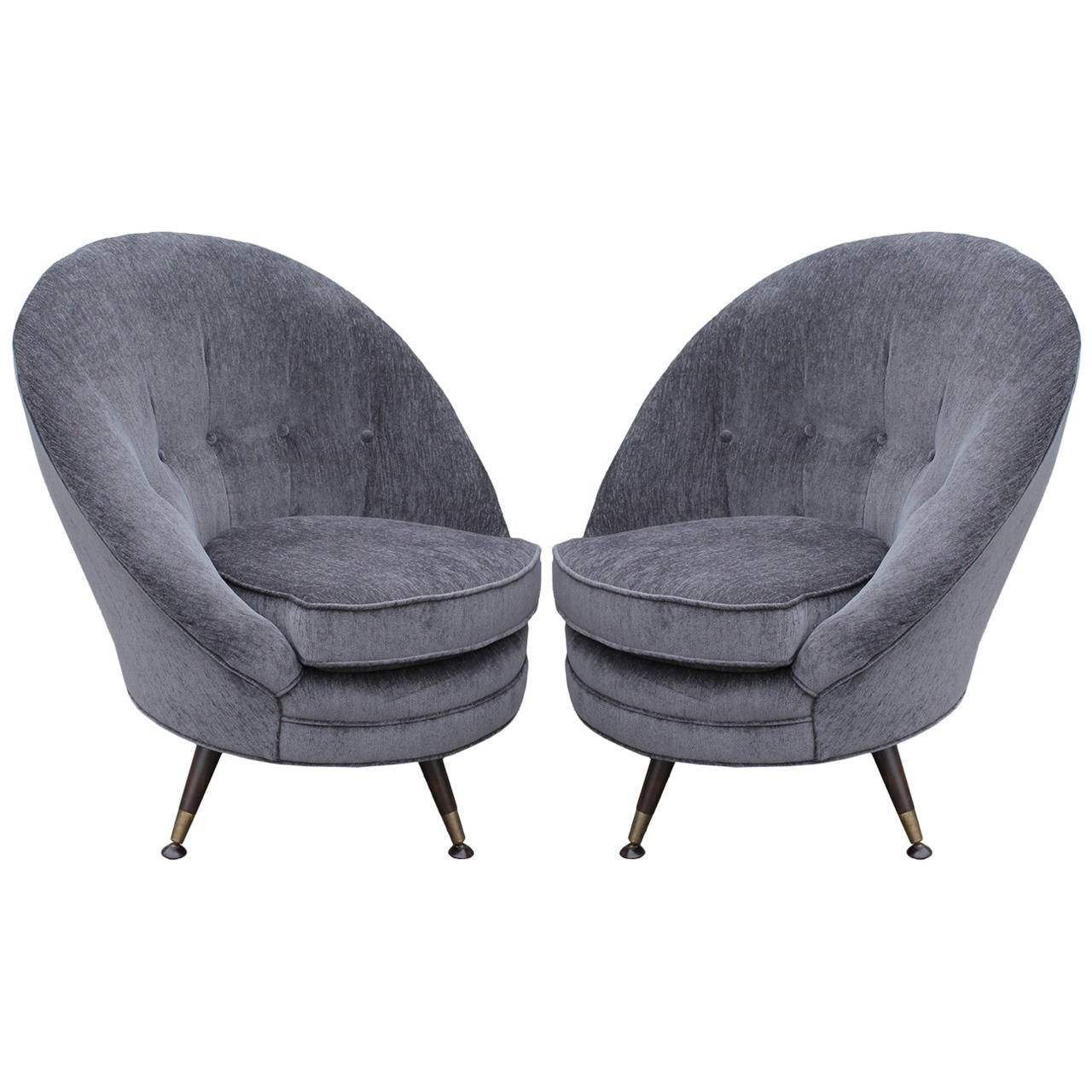 grey swivel chair