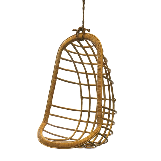 hanging wicker chair