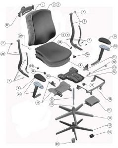 herman miller celle chair herman miller celle chair parts authorized retailer and warranty in office chair replacement parts