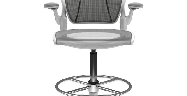 high back mesh office chair humanscale diffrient world drafting chair