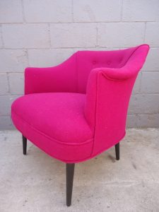 hot pink accent chair magentachair
