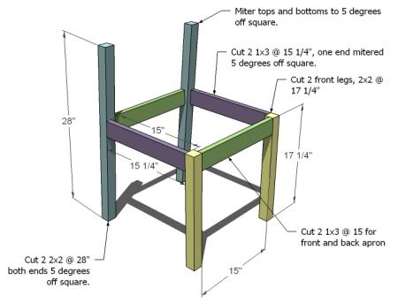how to build a chair
