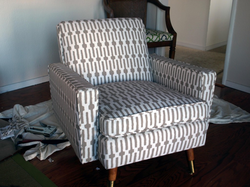 how to reupholster chair